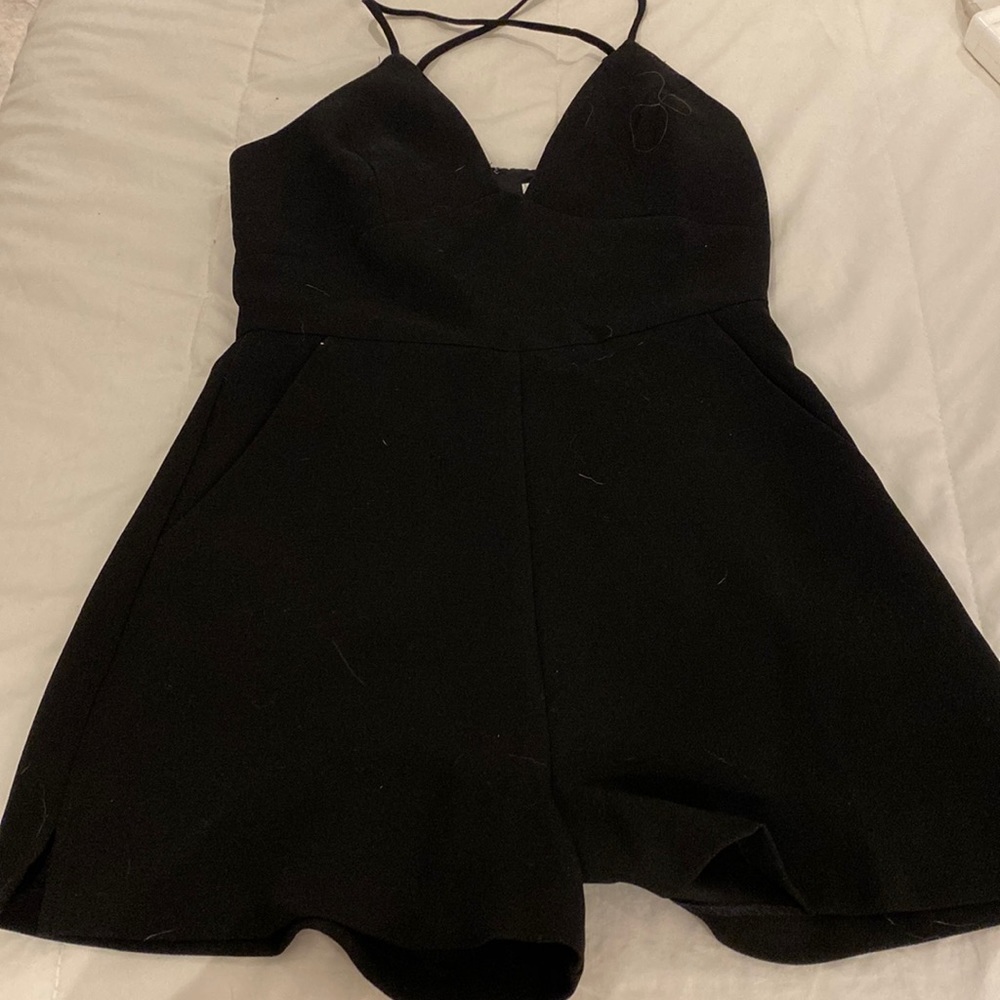 BCBG black romper